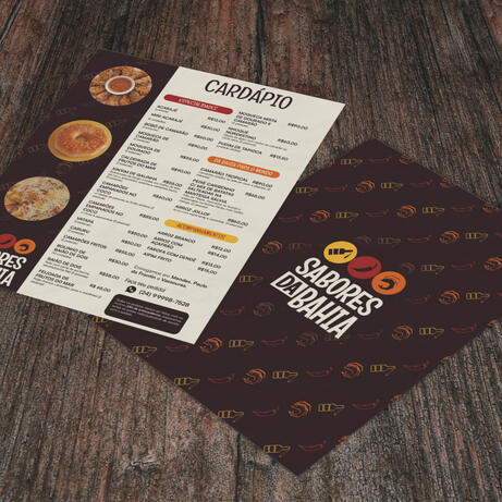 Cardápio